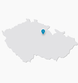 mapa Hradec Králové