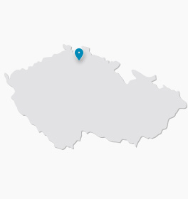 mapa Liberec